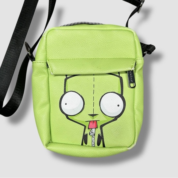 Buckle-Down Invader Zim Gir Crossbody And Mini Bag Keychain - Picture 2 of 16